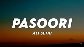 Pasoori - Ali Sethi ft. Shae Gill (Lyrics)  Lyrics Cloud