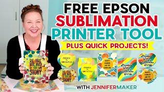 Best FREE Sublimation Software For Epson Printers| Plus Easy Gift Ideas!