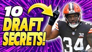 10 Secrets You Need To Know Before Your Draft | Fantasy Football Draft Strategy 2024