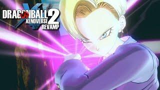 ANDROID 18 (GT) Gameplay Showcase (Mod) | DRAGON BALL XENOVERSE 2 (Revamp 5.0)