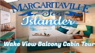 Wake View Balcony Cabin Tour | Margaritaville at Sea Islander