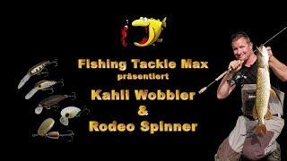 Leichtes Spinnfischen: Veit Wilde testet Kahli-Wobbler und Rodeo-Spinner von FTM