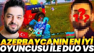 AZERBAYCAN IN EN İYİ OYUNCUSU İLE DUO SQUAD !! 2 AVRUPA BİRİNCİSİ EKİPLERE KARŞI - PUBG Mobile