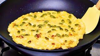 PUMPKIN is tastier than pizza! Simple recipe! Quick pumpkin breakfast in a frying pan in minutes!