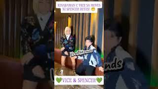 OMG! KINABAHAN C VICE SA THE MOVES NI SPENCER REYES#SHORTS#VIRAL#FYP