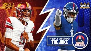 Washington Commanders at New York Giants Week 9 PREVIEW & PREDICTIONS @thejuke_