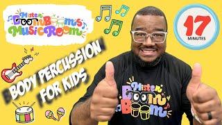 Body Percussion Songs for Kids with Mister Boom Boom | Music Class for Preschool & Kindergarten