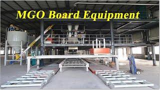 mgo board making machine，mgo board machine，magnesium oxide board making machine，MgSO4 board machine