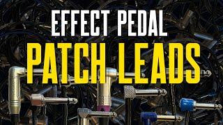 Effect Pedal Patch Leads – Soldered, Solderless And Everything In Between