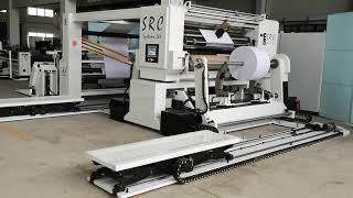 84" NEW SRC SYSTEMS LIMITED MODEL 750CS LABEL STOCK SLITTER FOR SALE