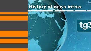 History of news intros - RAI 3 TG3