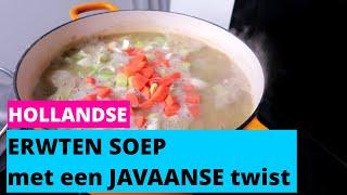 HOLLANDSE ERWTEN SOEP met een JAVAANSE TWIST | AIDASMORE #ERWTENSOEP #HOLLANDMEETSURINAAMS