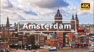 Amsterdam , Netherlands  | 4K Drone Footage