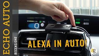 AUTO SMART a 59 euro! Recensione ECHO AUTO con ALEXA di AMAZON