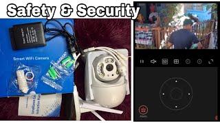 V380 P2 REVIEW, CCTV WITH AUDIO AND SPEAKER | Nitch & Fam