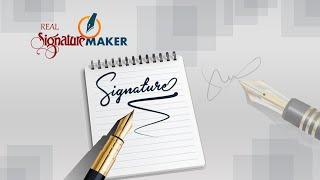 Real Signature Maker & Creator: Top Best App with 1 Million downloads