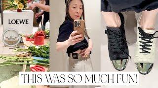 LOEWE FLORAL EVENT! Prada Shopping | Zara Haul | PR Haul