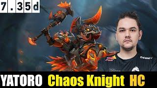  YATORO [Chaos Knight] HC 7.35D - DOTA 2 HIGHEST MMR MATCH#dota2     #dota2gameplay     #yatoro