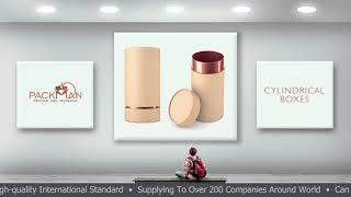 Cylindrical Boxes By Packman Packaging