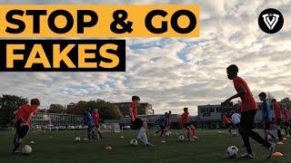 Ball Mastery | Stop and Go - Fakes | Soccer Drills - Football Exercises