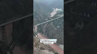 This bridge over the Chenab river in J&K is set to be the world's highest railway bridge.