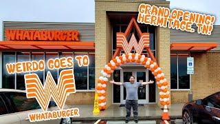 Weirdo Goes To Whataburger Grand Opening Day In Hermitage, TN!