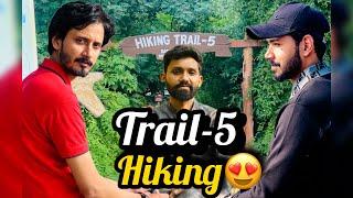 Trail-5 Hiking Islamabad, Margalla Hills with Friends  || Zeeshan Ali Vlogs