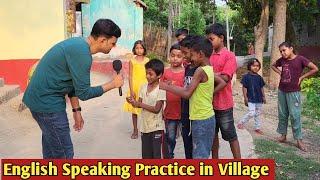 Speaking English in Village//English Speaking Practice Video/How to Speak English fluently