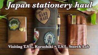 My custom Traveler’s Notebook + visiting TSL Kurashiki and TSL Store & Lab! | Japan Stationery Haul