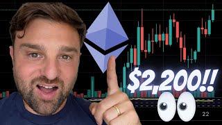 ETHEREUM PRICE NEXT STOP!!!! ($1,800 - $2,200) HOW FAST CAN ETH PRICE RALLY!! // LATEST PREDICTION!!
