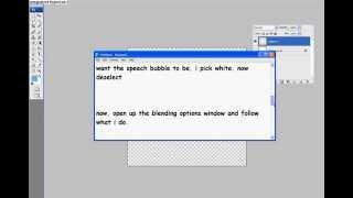 How to: Make a Speech Bubble in Photoshop