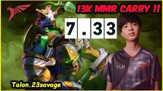 How 23savage plays Alchemist Carry in New Patch 7.33b Dota 2