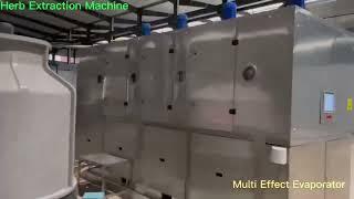 As Multi effect evaporator /Juice concentrator/Herb extraction machine