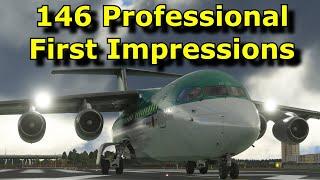 FS2020: Just Flight 146 Professional - First Impressions & Test Flight!