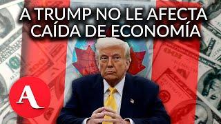 Trump aplicará aranceles de 50% a Canadá en acero y aluminio: Esquivel