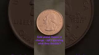 Hawaii P gold plated find