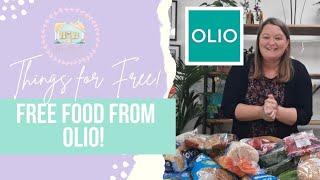 How to get Free Food - Olio Review. Frugal Living!