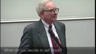 Warren Buffett When to Sell