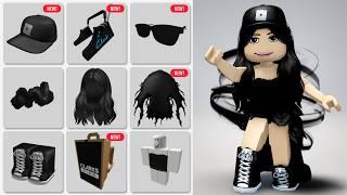 GET 20 FREE ROBLOX BLACK ITEMS!  (UNLIMITED STOCK)