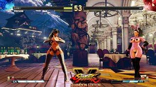 Street Fighter V CE Poison vs Chun Li PC Mod #5