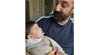 Necip Memili’nin kızı Asya'ya şarkı söylediği anlar. #necipmemili