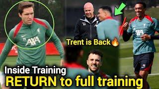 Trent already Back in training, Chiesa & Jota fully ready | Inside Training