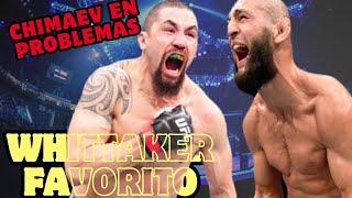 KHAMZAT CHIMAEV vs ROBERT WHITTAKER, Análisis y Predicciones...