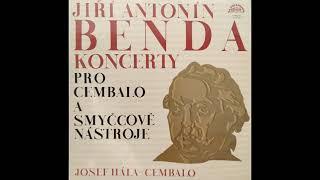 Jiří Antonín Benda: Concertos for Harpsichord (Josef Hála 1975)