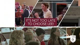 It's Not Too Late to Choose Lee University