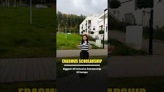 ERASMUS SCHOLARSHIP - Europe’s biggest all inclusive scholarship! #flyingabroad #studyineurope #eu