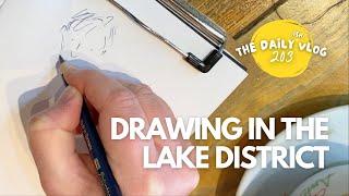 The Daily(ish) Vlog 203 - ROAD TRIP - an illustrator goes to the Lake District