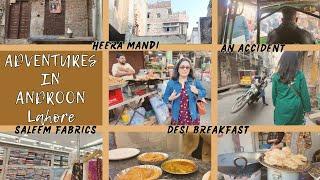 Adventure in Androon Shehar Lahore | Heera Mandi and Street Food | Simply Samina