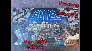 Hotel Board Game 2022-2023 Edition - Unboxing and assembly