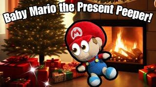 Mario Plush: Baby Mario the Present Peeper!